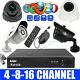 New Smart Cctv Camera Dvr Recorder 4/8/16 Channel Ahd 1080 Video Vga Hdmi Bnc Uk