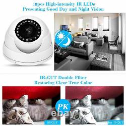 New Smart CCTV Camera DVR Recorder 4/8/16 Channel AHD 1080 Video VGA HDMI BNC UK