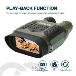 Night Vision Binocular Digital Infrared Scope HD Photo Camera Video Recorder