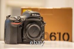 Nikon D610 24.3 MP Digital SLR Camera Black (Body Only)