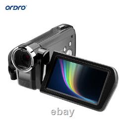 ORDRO AC2 4K Digital Video Camera Camcorder DV Recorder 48MP 30X Digital Zoom