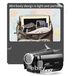 ORDRO AC2 4K Digital Video Camera Camcorder DV Recorder 48MP 30X Night Vision