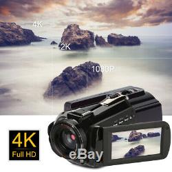 ORDRO AC3 4K WiFi Digital Video Camera Camcorder 24MP 30X Zoom IR Recorder WN