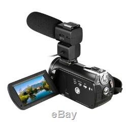 ORDRO AC5 4K WiFi Digital Video Camera Camcorder Recorder DV 24MP 3.1 Inch D3I2