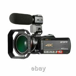ORDRO AC5 4K WiFi Digital Video Camera Camcorder Recorder hdr-ac5