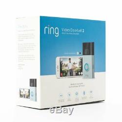 ORIGINAL RING Doorbell 2, 1080 HD Factory Sealed! Bronze + Nickel in Package