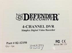 PRO IN-CAR 4 CAMERA MOBILE DIGITAL VIDEO RECORDER 12V DC+USB Defender 82-12150