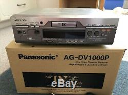 Panasonic AG-DV1000P Mini-DV VCR Digital Video Cassette Recorder