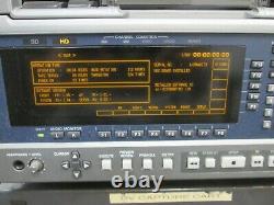 Panasonic Aj-hd3700b D5 Digital Hd Video Recorder 89 Tape Hours