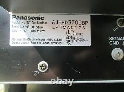Panasonic Aj-hd3700b D5 Digital Hd Video Recorder 89 Tape Hours
