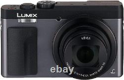 Panasonic Compact Digital Camera Lumix TZ90 30x 4K Video Recording Silver