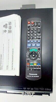 Panasonic DMR-BS850EB Blu-ray Recorder, 500GB HD, Twin Freesat +TV Tuners HDMI