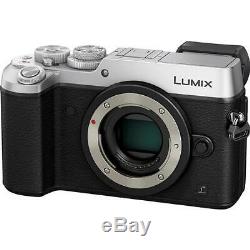 Panasonic Lumix DMC-GX8 Body 4K UHD 20.3MP Silver Digital Camera DMC-GX8GN-S