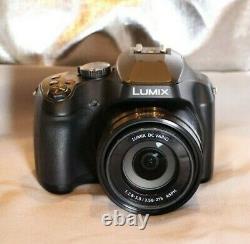 Panasonic Lumix FZ80 18.1MP Digital Camera Black 4k video Recording