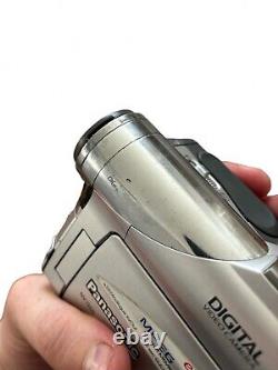 Panasonic NV-GS5B Digital Video Camcorder MiniDV & SD Recording WORKING Complete