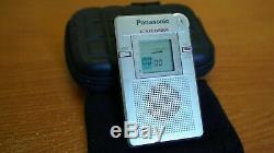 Panasonic RR DR60 Digital Voice Recorder. WATCH TEST VIDEO, LINK BELOW
