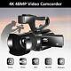 Rx100 4k Video Camcorder Hd Touch Screen Photography Recorder Fit Webcam System