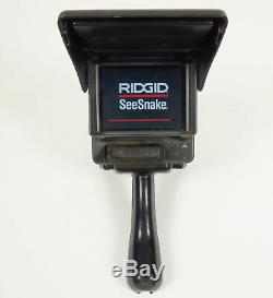 Ridgid Seesnake Cs6 Digital Video Recording Monitor Screen Tool Plumbing 45138