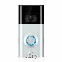 Ring 2 Video Doorbell 2 HD Video Wi-Fi Two-Way Talk Motion! UK! NEW! CHEAPEST