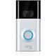 Ring 2 Wi-fi Enabled Security Video Doorbell, Works With Alexa In Satin Nickel