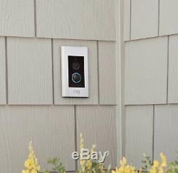 Ring 8VR1E70EN0 Wired Video Doorbell Elite NEW in Box