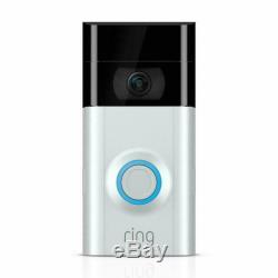 Ring 8VR1S7-0EU0 1080p HD Video Doorbell 2 with Chime