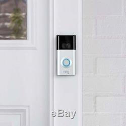 Ring 8VR1S7-0EU0 Full HD 1080p Video Doorbell 2 With Chime Pro