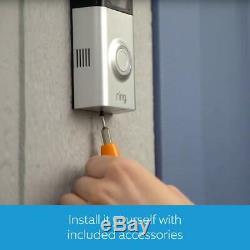 Ring Doorbell 2 HD Video (2-Way Talk) Motion Detect Built-in Wi-Fi & Camera NEW