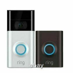 Ring Video Doorbell 2 WiFi Two-Way Talk Full 1080p HD Motion Detection Camera