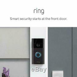 Ring Video Doorbell Wi-Fi Enabled HD Camera Works with Alexa Venetian Bronze New