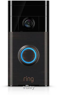 Ring Wireless Front Door Video Camera Door Bell Doorbell Chime Intercom WIFI Kit