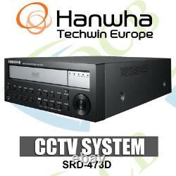 SAMSUNG SRD-473D 4 CHANNEL Network DVR 500GB Digital Video Recorder CCTV DVD
