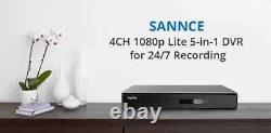 SANNCE 4/8 CH 5 IN 1 1080N CCTV DVR Digital Video Recorder Home Security H. 264+