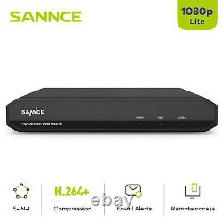 SANNCE DVR 4 8 16 CH HD 1080P Lite HDMI VGA CCTV DVR Recorder For Home Security