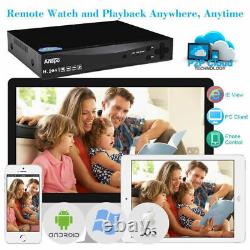 SMART CCTV HD Digital Video Recorder Camera System DVR 4CH Home Security Cam UK