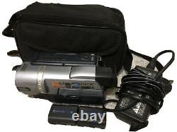 SONY DCR-TRV140E Digital 8 Video Camera Recorder Bars on Playback