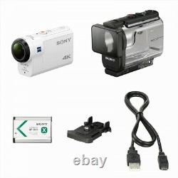 SONY Digital 4K Video Camera Recorder Action Cam FDR-X3000 White NEW 45487360220