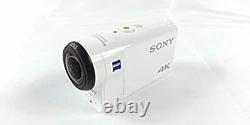 SONY Digital 4K Video Camera Recorder Action Cam FDR-X3000 White USED