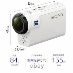 SONY Digital HD Video Camera Recorder Action Cam HDR-AS300R White 4548736021969