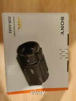 SONY FDR-AX43 4K Ultra HD Digital Video Camera Recorder Camcorder Black Currys
