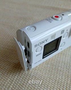 SONY FDR-X3000 Digital 4K Video Camera Recorder Action Cam White Tested working