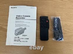 SONY HANDYCAM CCD-TR713E Hi8 VIDEO CAMCORDER 72x DIGITAL ZOOM CAMERA RECORDER