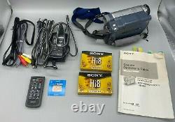 SONY HANDYCAM Digital Video Camera Recorder DCR-TRV460 withAccessories (5D1)