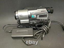 SONY Handycam CCD-TR818 Video Camera Recorder Hi8 460x Digital Zoom Nightshot