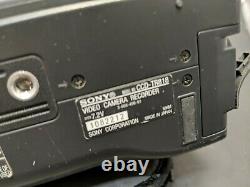 SONY Handycam CCD-TR818 Video Camera Recorder Hi8 460x Digital Zoom Nightshot
