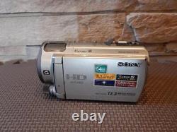 SONY Handycam HDR-CX560V Digital HD Video Camera Recorder Silver Used From Japan