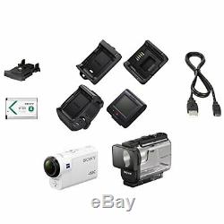 SONY digital HD video camera recorder action cam FDR-X3000R (White) New
