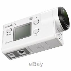 SONY digital HD video camera recorder action cam FDR-X3000R (White) New