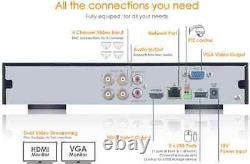 SPRO 4/8/16 Channel 1080P/5MP HDCVI CCTV DVR Digital Video Recorder VGA HDMI BNC