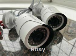 SWANN DVR-4550 4 Channel 1080p Digital Video Recorder DVR CCTV + 2 CAMERAS
